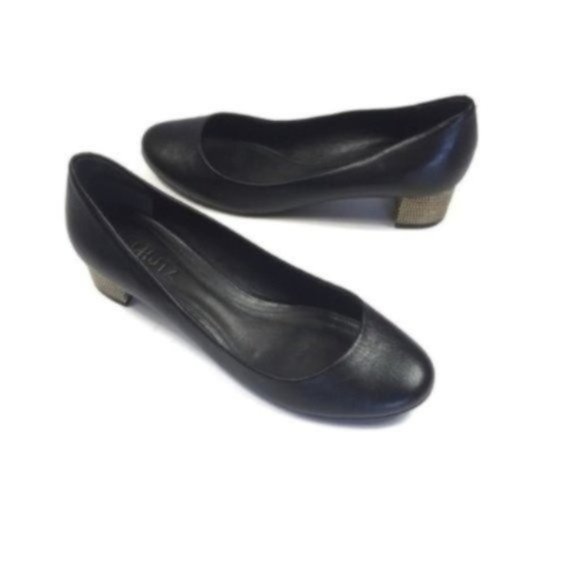 SCHUTZ Shoes - Schutz Slip on Shoes Size 9 Black Leather
